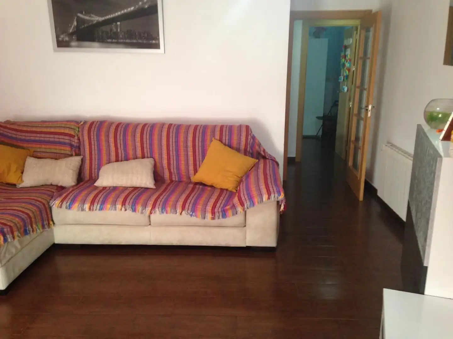 Sala de estar de Piso en venta en Almodóvar del Campo con Aire acondicionado, Calefacción y Trastero