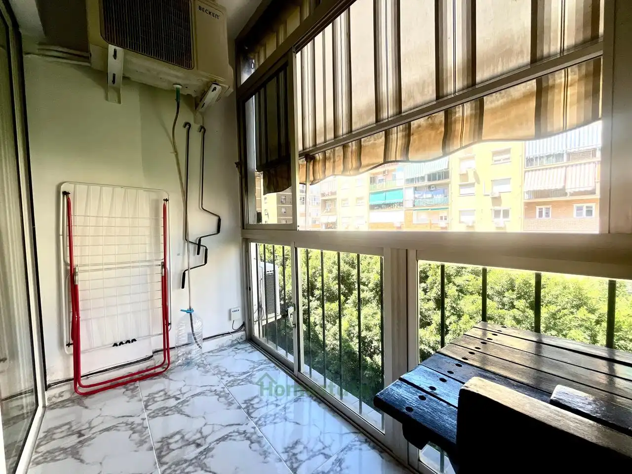 Terraza de Piso de alquiler en Málaga con Aire acondicionado, Terraza y Amueblado