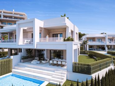 Apartament amb balcó en venda a Estepona Pueblo