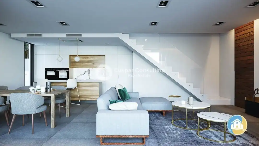 Sala de estar de Casa o chalet en venta en Pilar de la Horadada con Aire acondicionado, Calefacción y Terraza