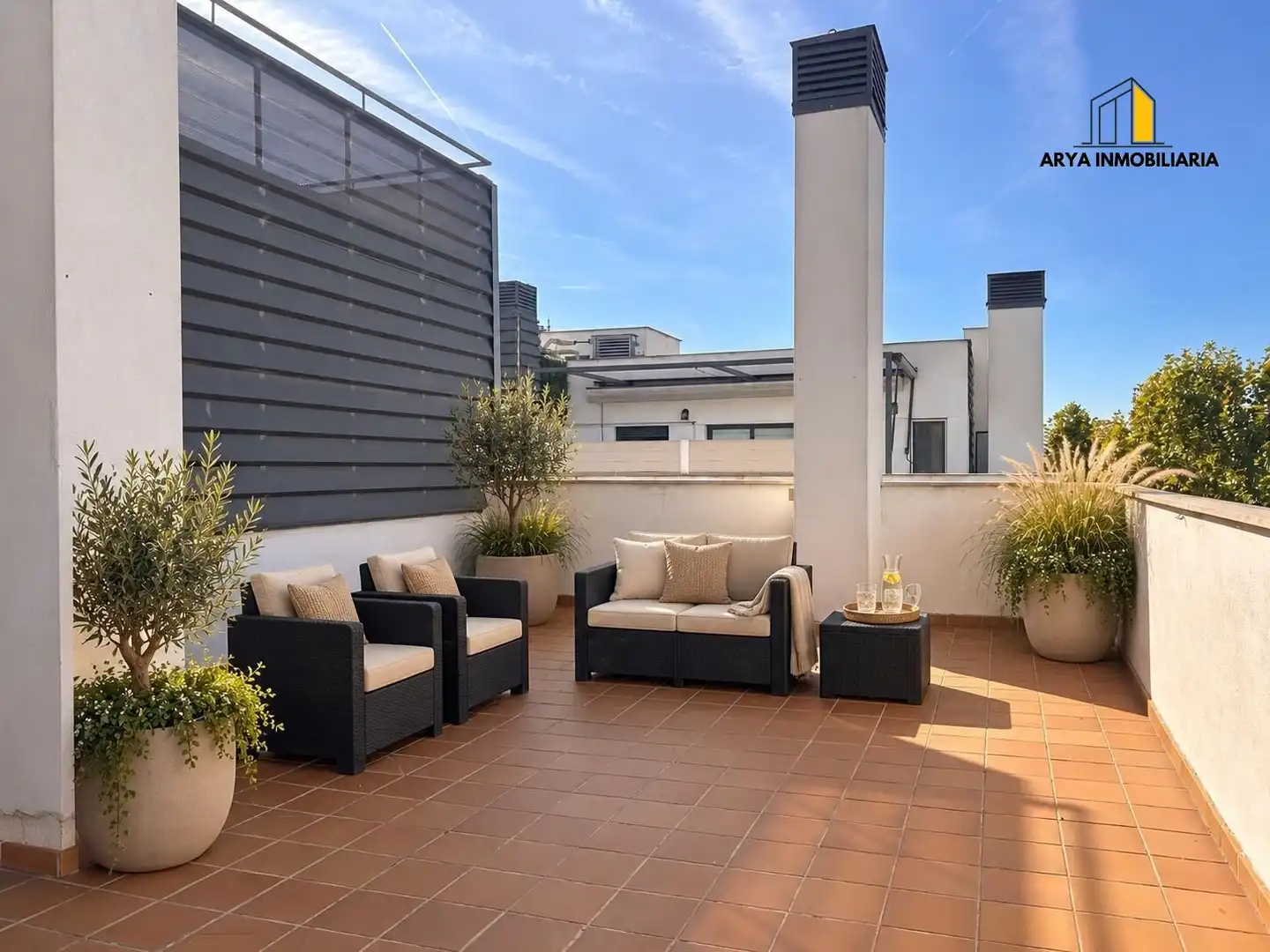 Terrasse von Dachboden zum Verkauf in Torrejón de Ardoz mit Klimaanlage, Heizung und Terrasse