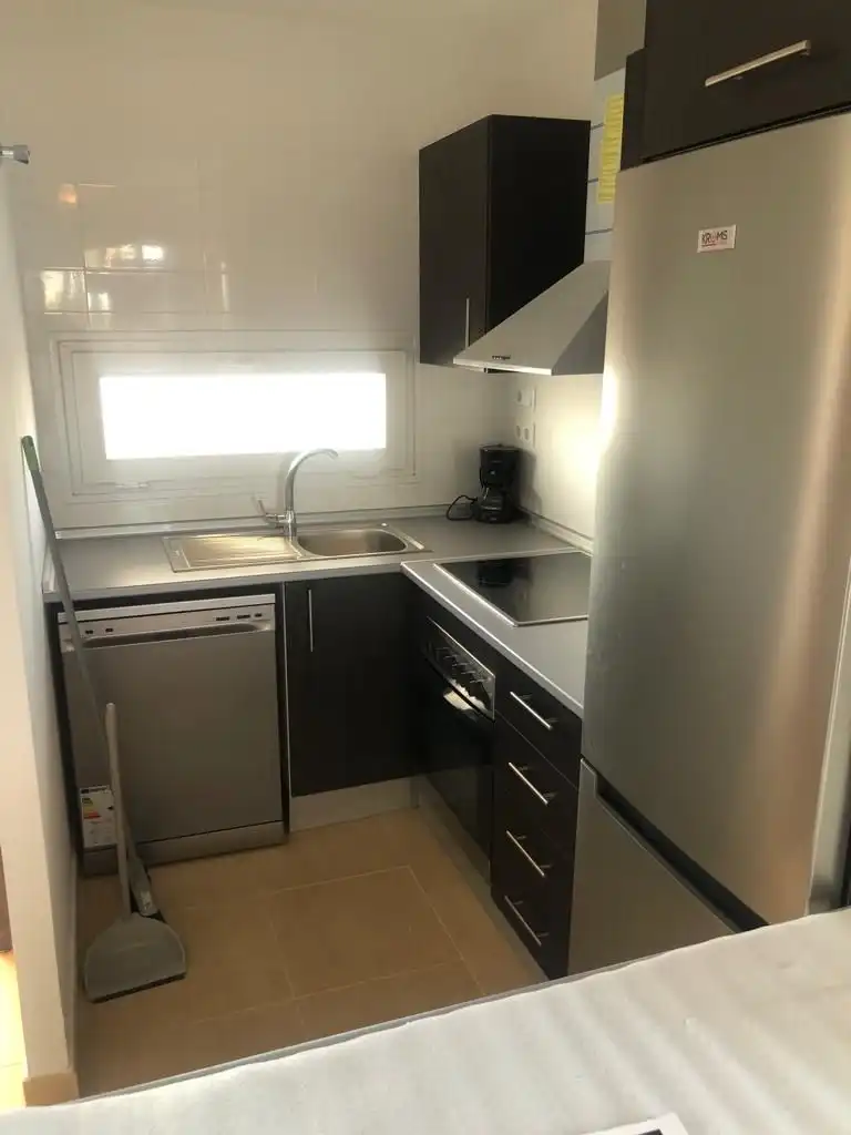 Cocina de Apartamento de alquiler en Torre-Pacheco con Jardín privado, Terraza y Amueblado