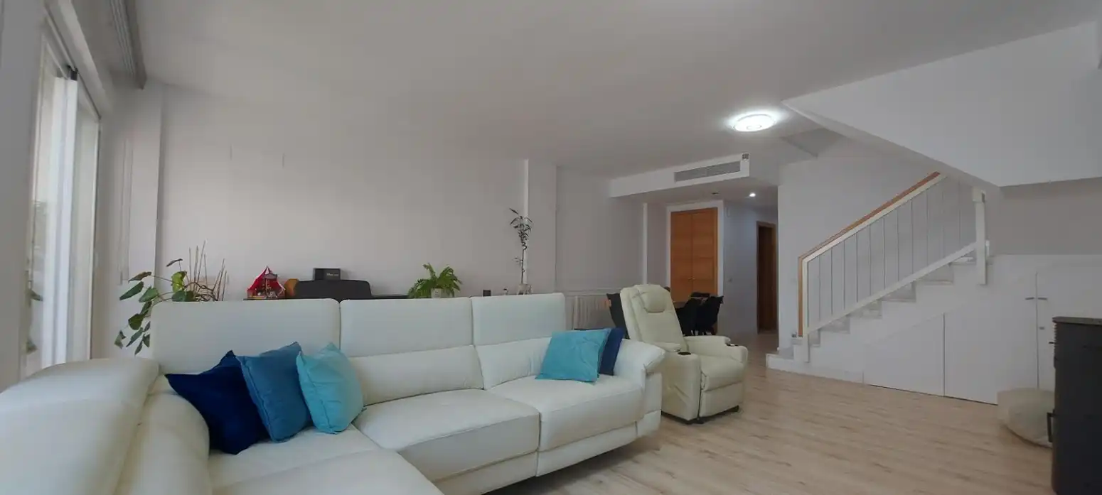 Sala d'estar de Casa adosada en venda en Almenara amb Aire condicionat, Calefacció i Terrassa