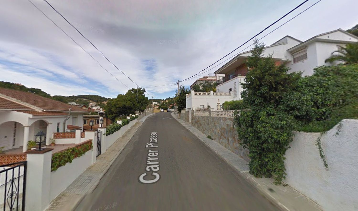 Vista exterior de Casa adosada en venta en Cubelles