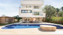 Exterior view of House or chalet for sale in  Barcelona Capital  with Air Conditioner, Heating and Terrace