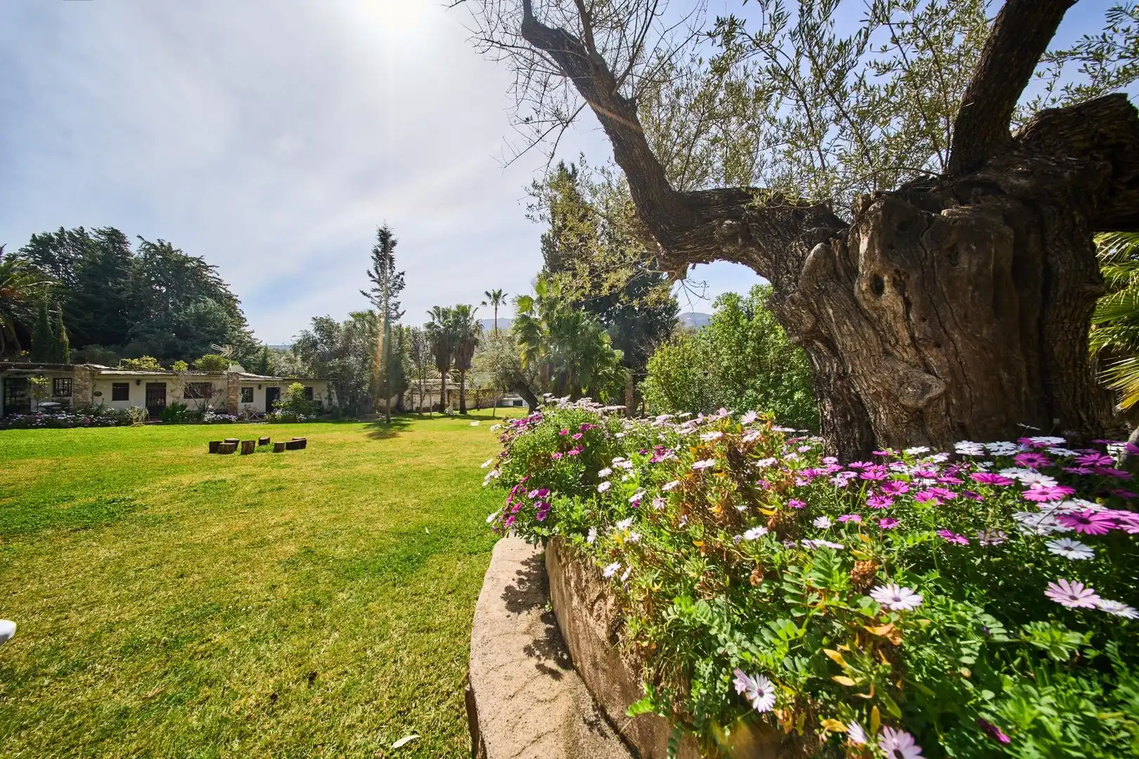 Jardí de Finca rústica en venda en Órgiva amb Jardí privat, Terrassa i Moblat