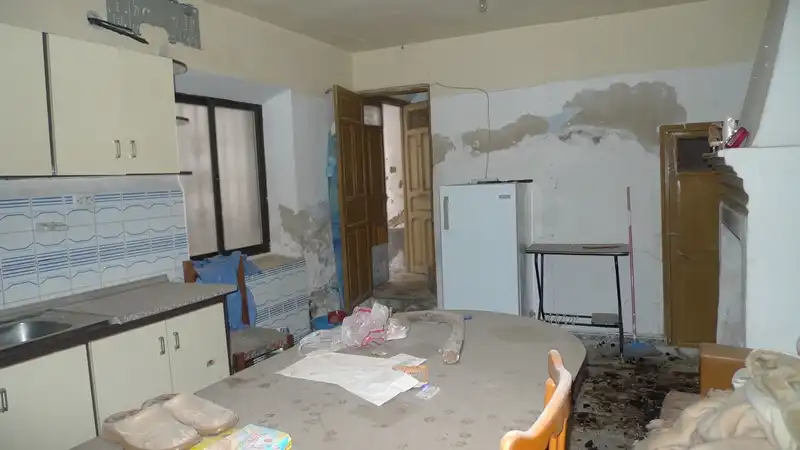 Cuina de Casa o xalet en venda en Baza amb Terrassa i Traster
