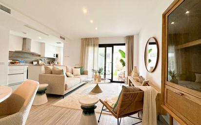 Living room of Apartment for sale in Estepona  with Air Conditioner, Heating and Private garden