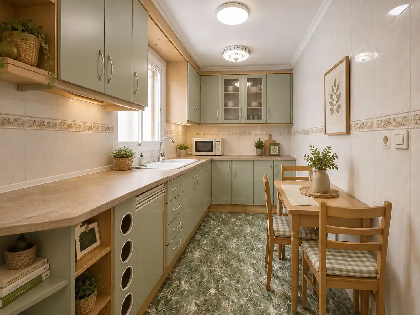 Kitchen of Flat for sale in Granada  with Heating