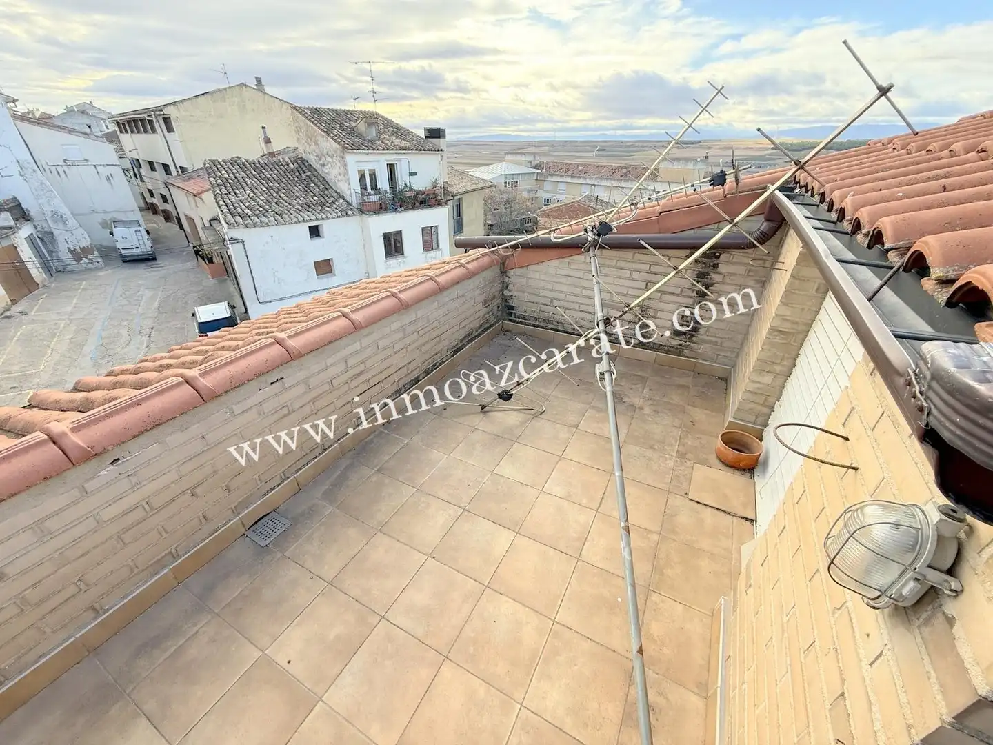 Vista exterior de Casa o chalet en venta en Sesma con Parquet, Terraza y Trastero