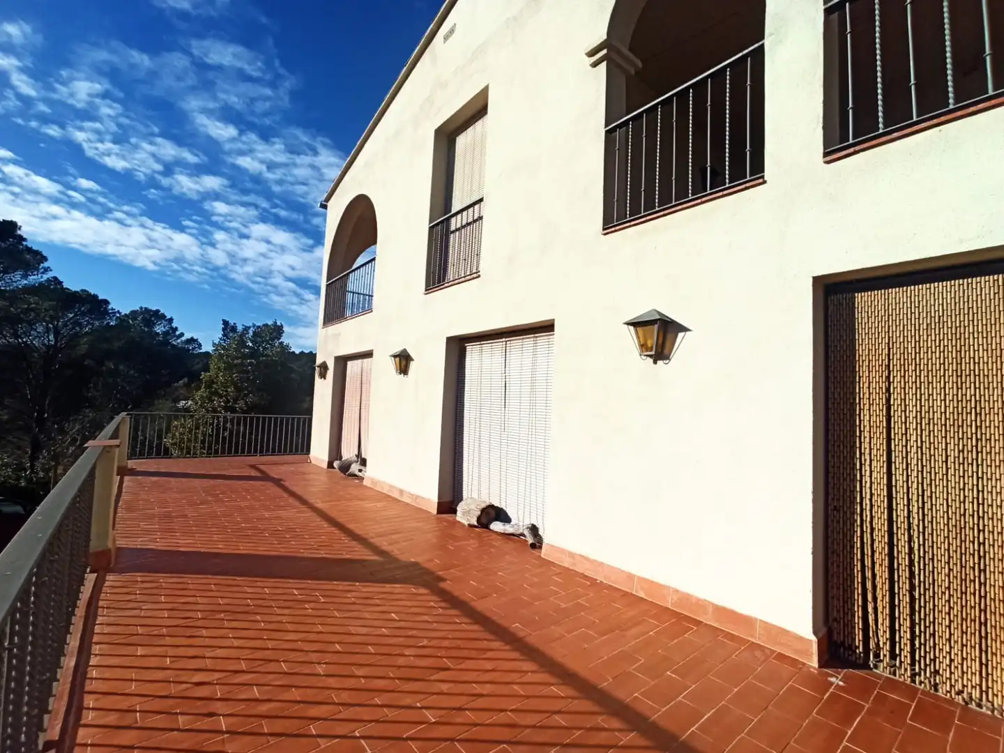 Terraza de Finca rústica en venta en Vilopriu con Jardín privado, Terraza y Amueblado