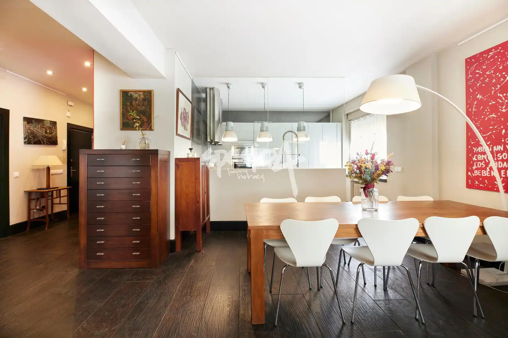 Esszimmer von Wohnung zum Verkauf in Madrid mit Klimaanlage und Heizung