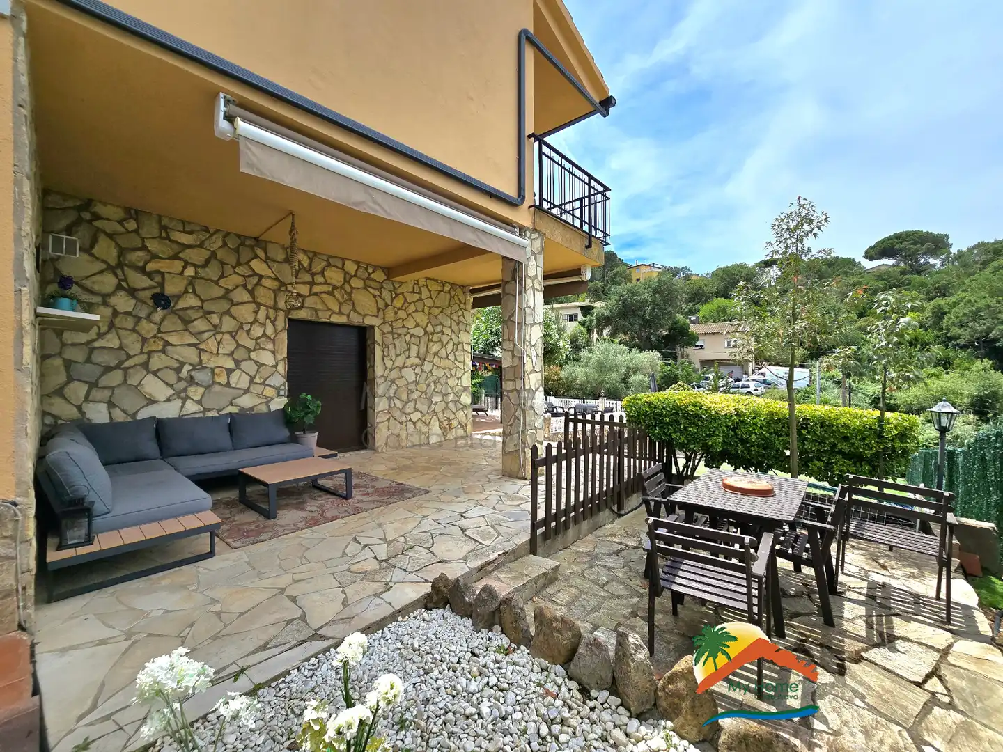 Terraza de Casa o chalet en venta en Maçanet de la Selva con Jardín privado, Terraza y Trastero
