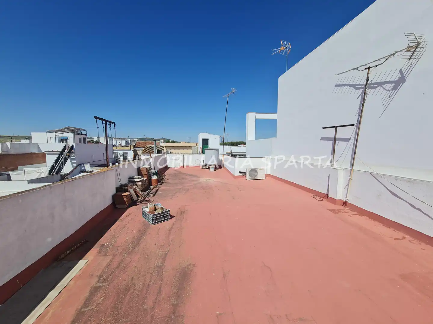 Terraza de Casa adosada en venta en Santiponce con Terraza, Trastero y Balcón