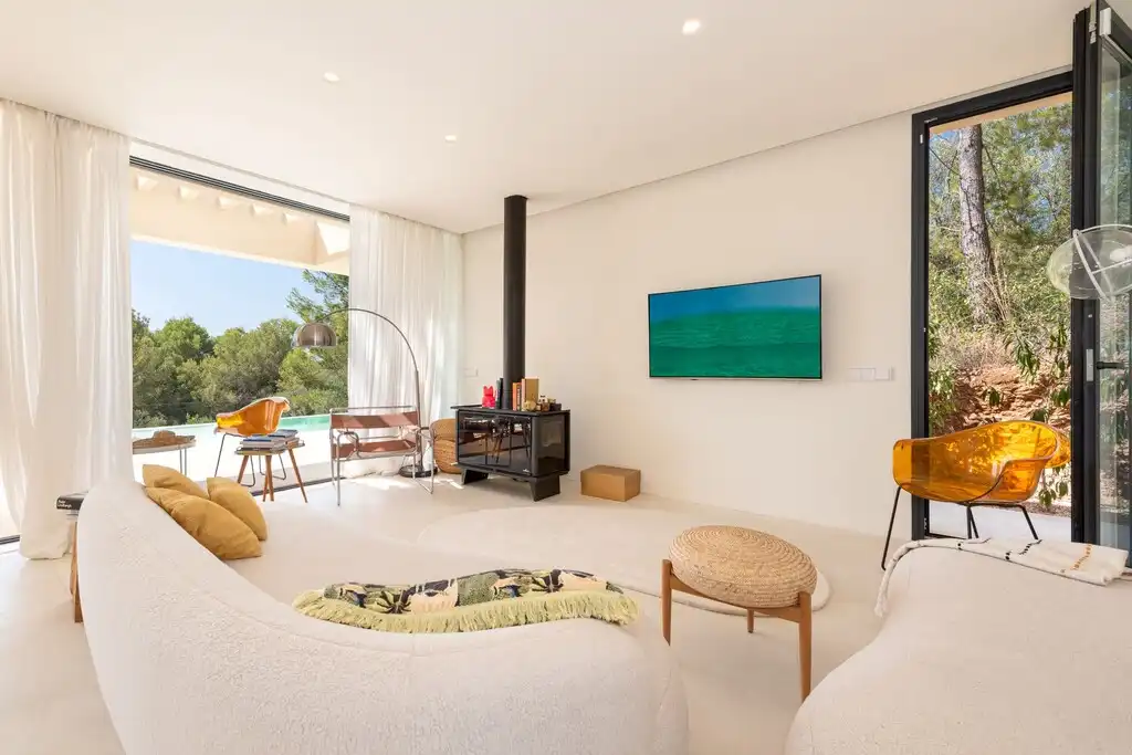 Sala de estar de Casa o chalet en venta en Bunyola con Aire acondicionado, Calefacción y Terraza