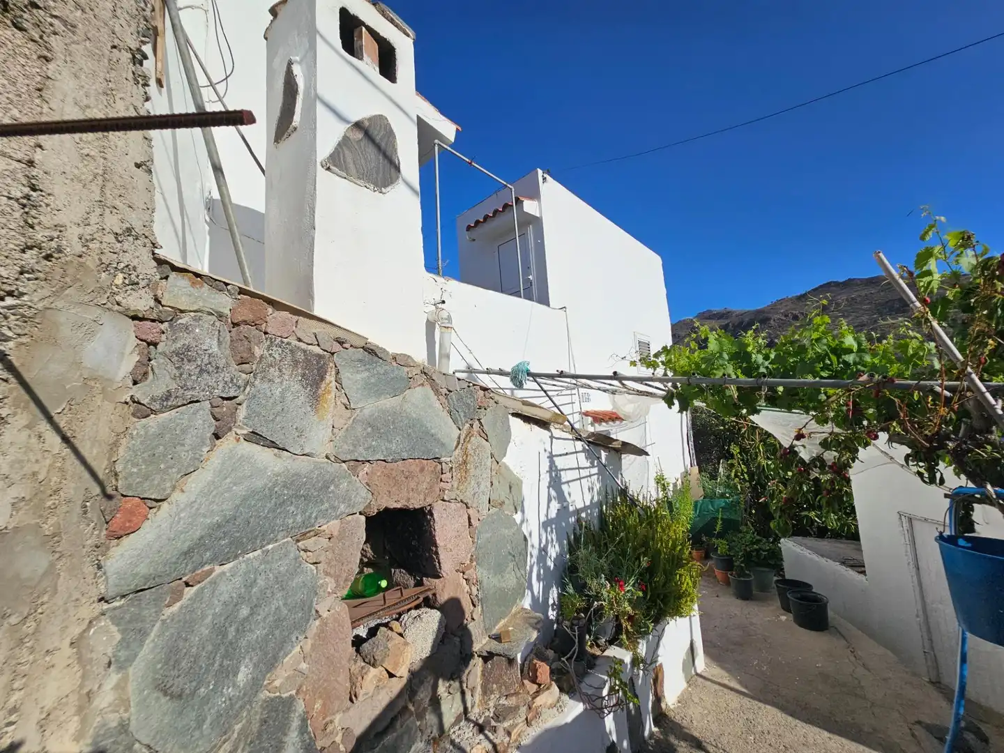 Vista exterior de Finca rústica en venta en Tejeda