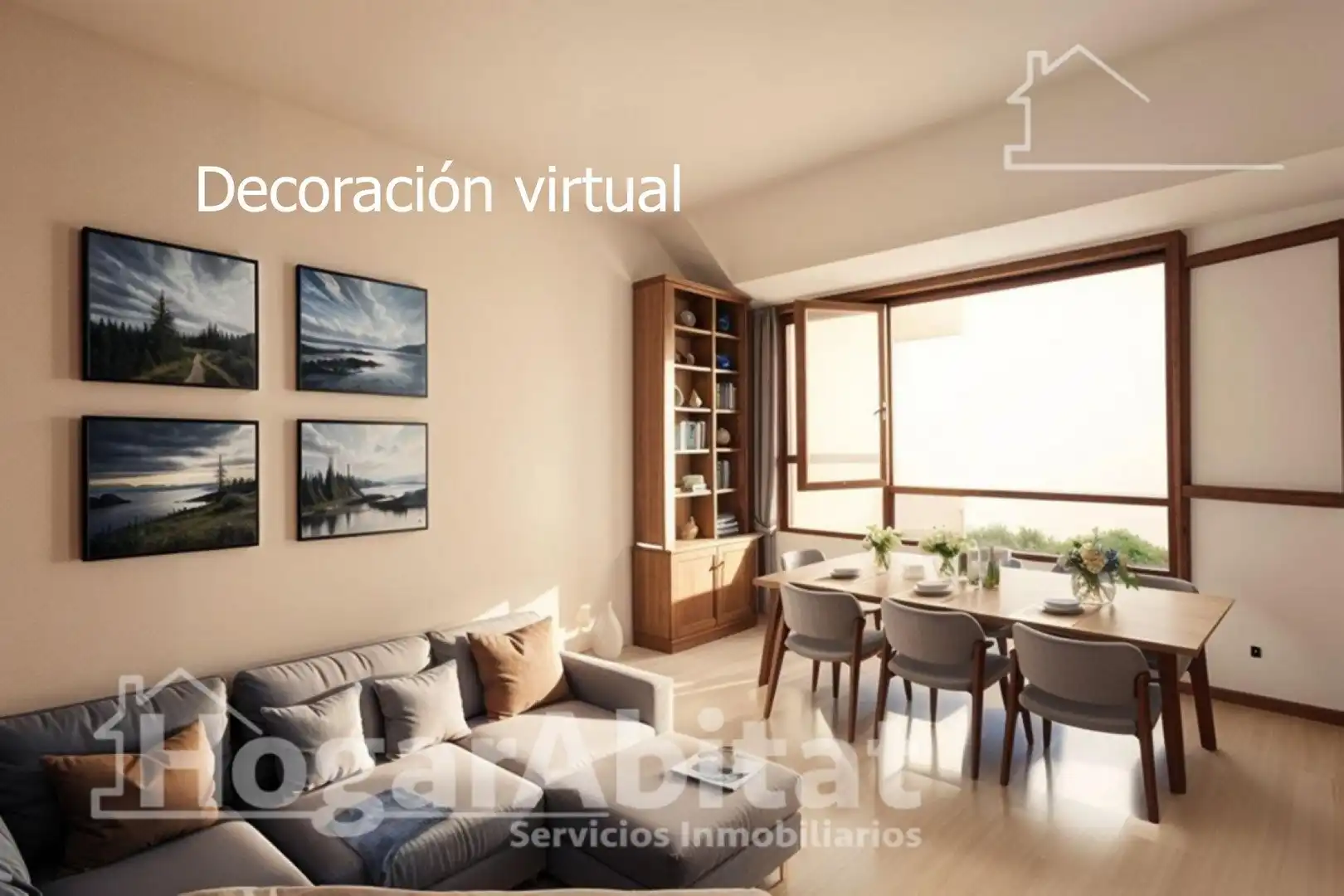 Sala de estar de Piso en venta en Vila-real