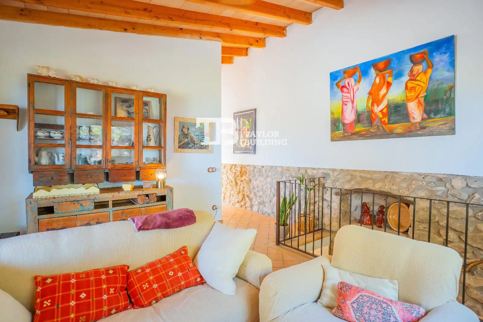 Sala de estar de Casa o chalet en venta en Andratx con Aire acondicionado, Terraza y Trastero