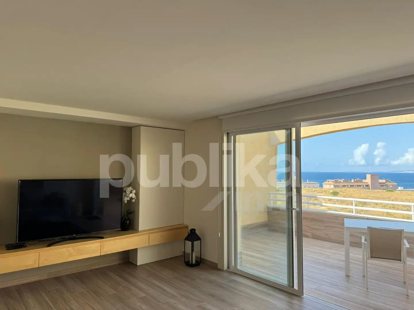 Sala d'estar de Àtic en venda en Santa Pola amb Aire condicionat, Calefacció i Terrassa