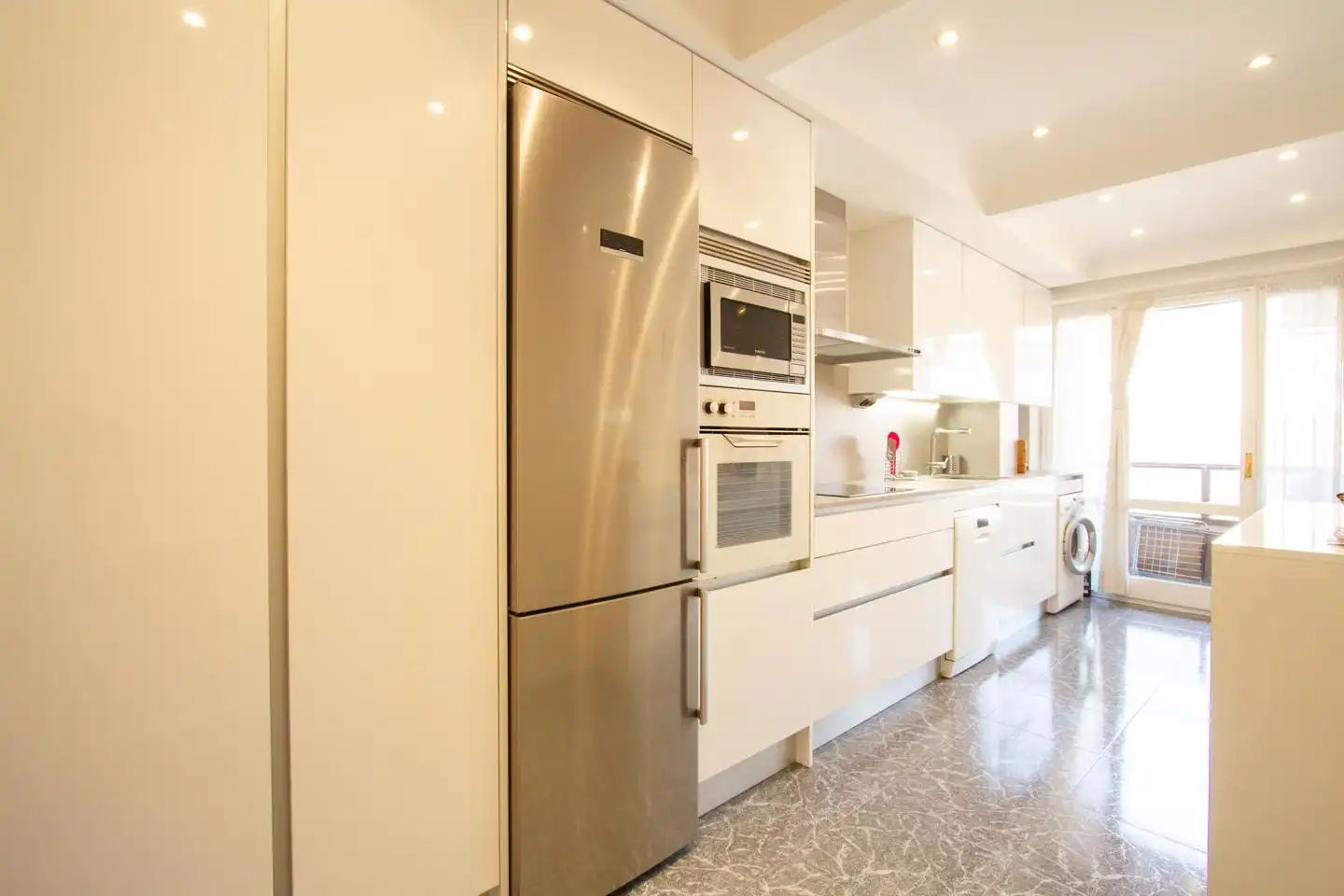 Küche von Maisonette zum Verkauf in Villava / Atarrabia mit Klimaanlage, Heizung und Terrasse