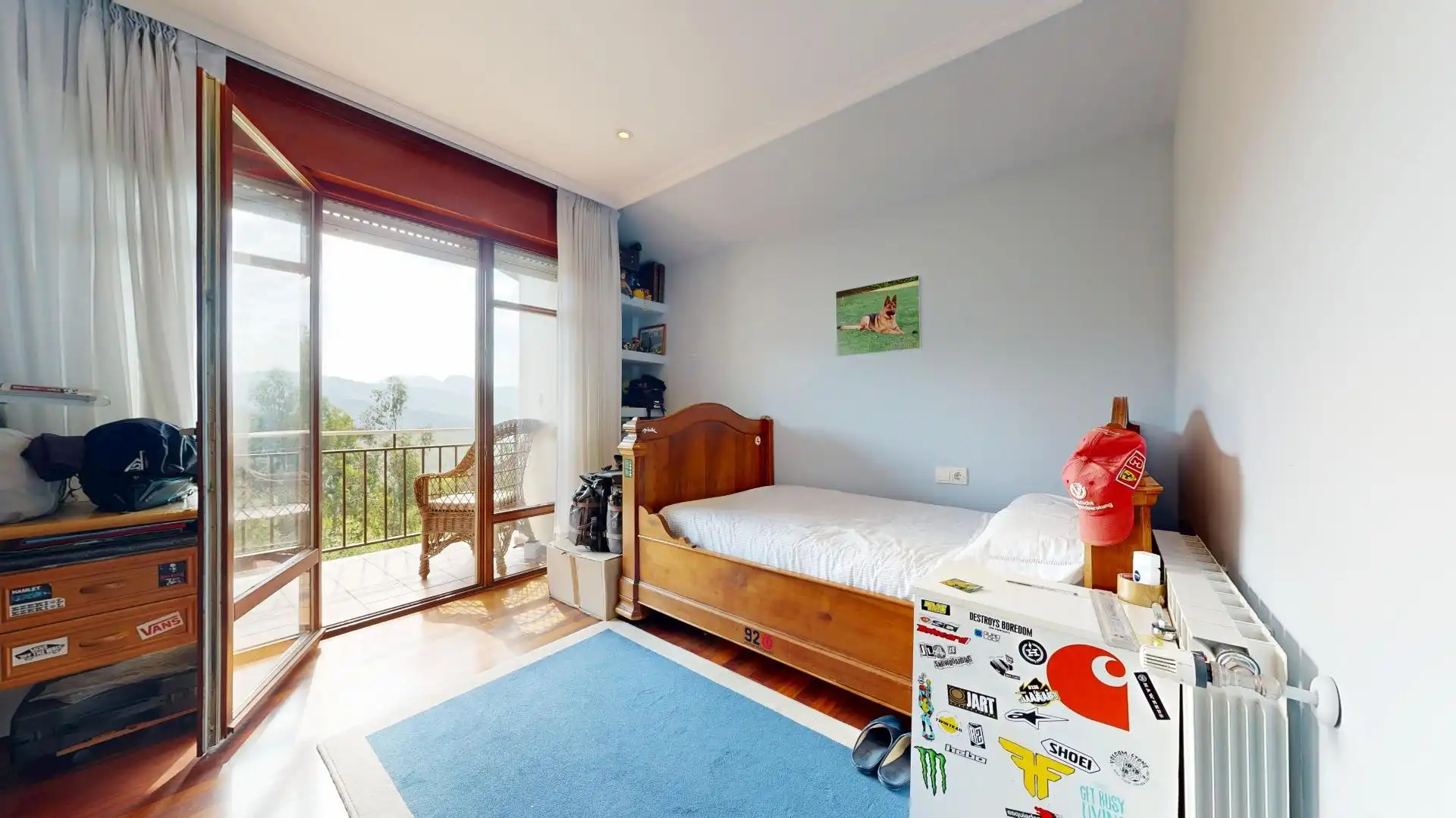 Habitación de Casa adosada en venta en Zalla  con Calefacción, Jardín privado y Terraza