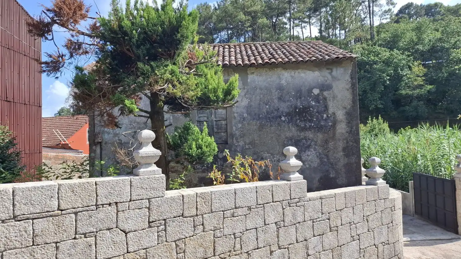 Vista exterior de Casa o xalet en venda en Boiro