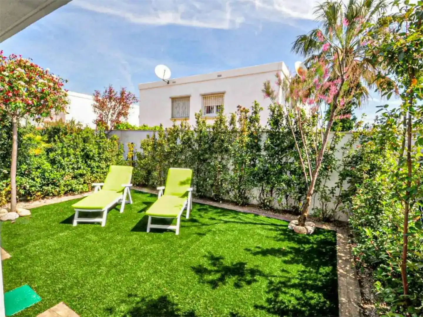 Jardín de Casa o chalet de alquiler en Cambrils con Aire acondicionado, Jardín privado y Piscina