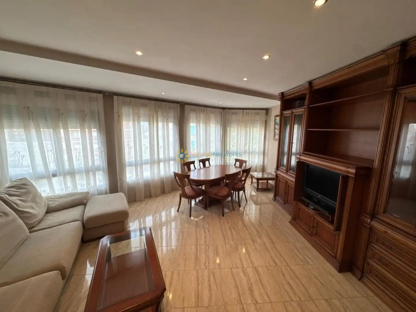 Living room of Flat for rent in Oliva  with Balcony