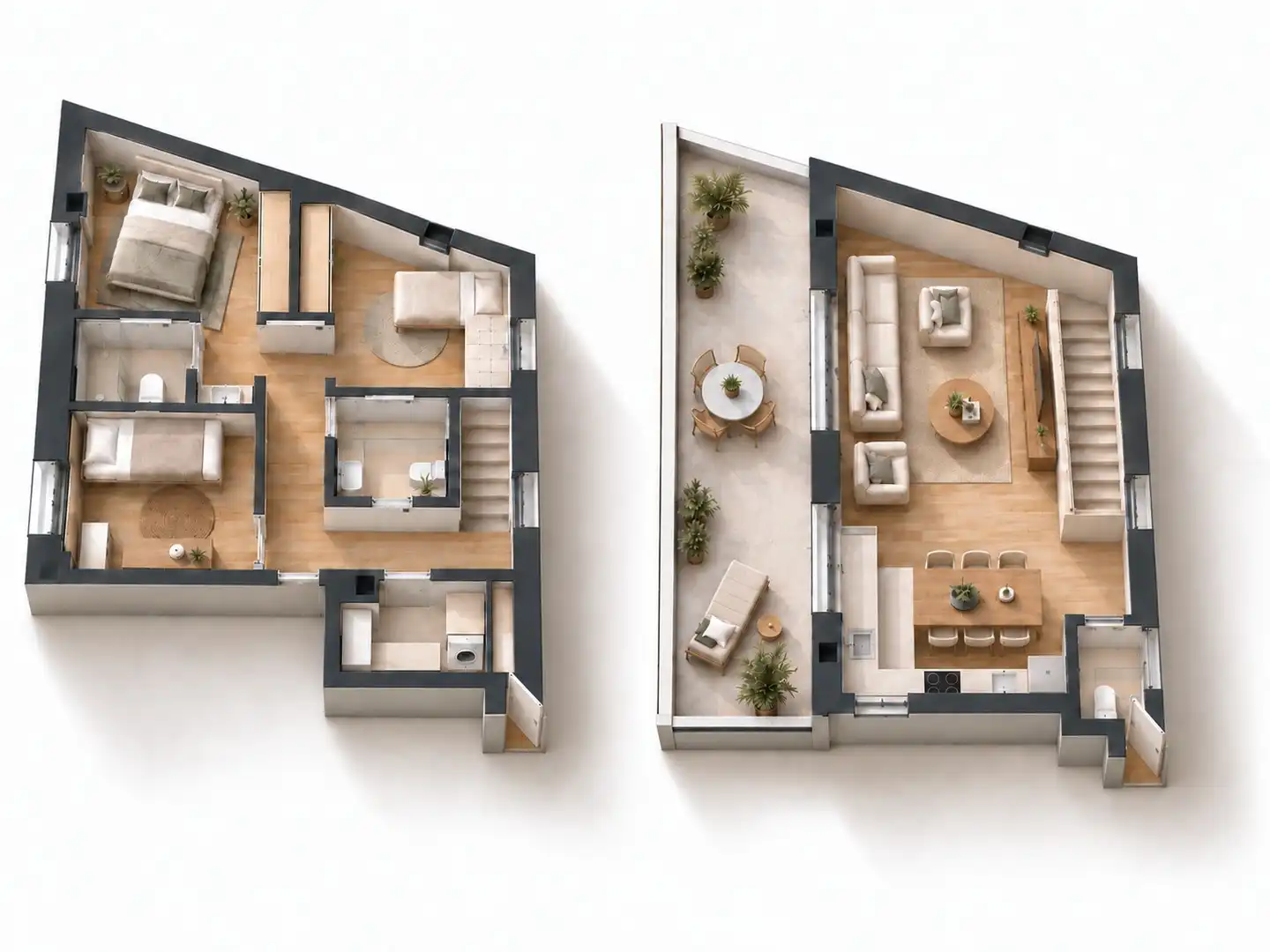 Duplex di nuova costruzione con piscina in vendita a Carrer d'Eduardo Marquina 108, imagen 2