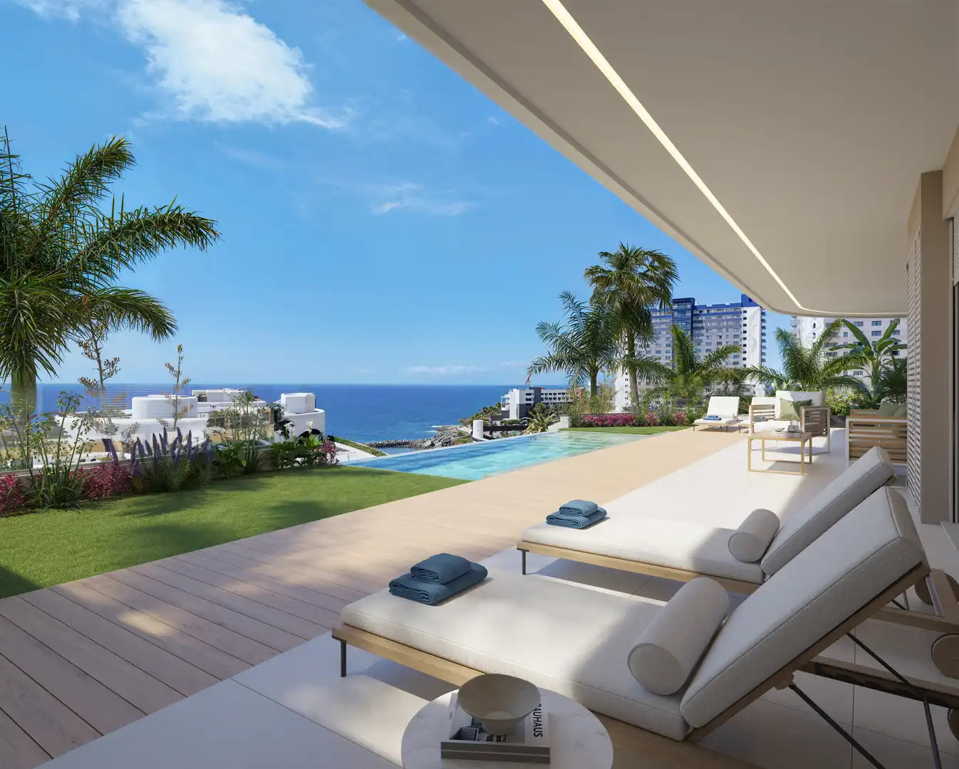 Terraza de Piso en venta en Adeje con Aire acondicionado, Jardín privado y Terraza