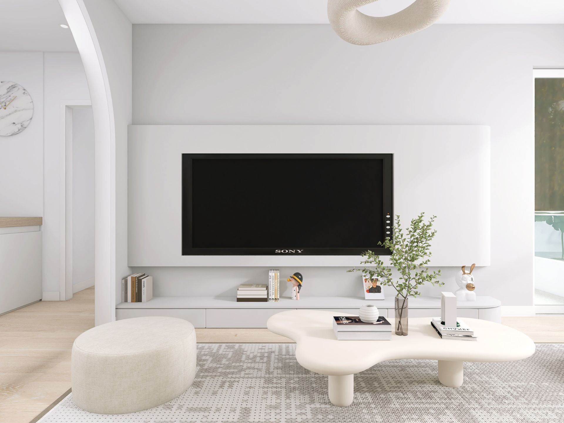 Living room of Flat for sale in L'Hospitalet de Llobregat  with Air Conditioner, Heating and Terrace