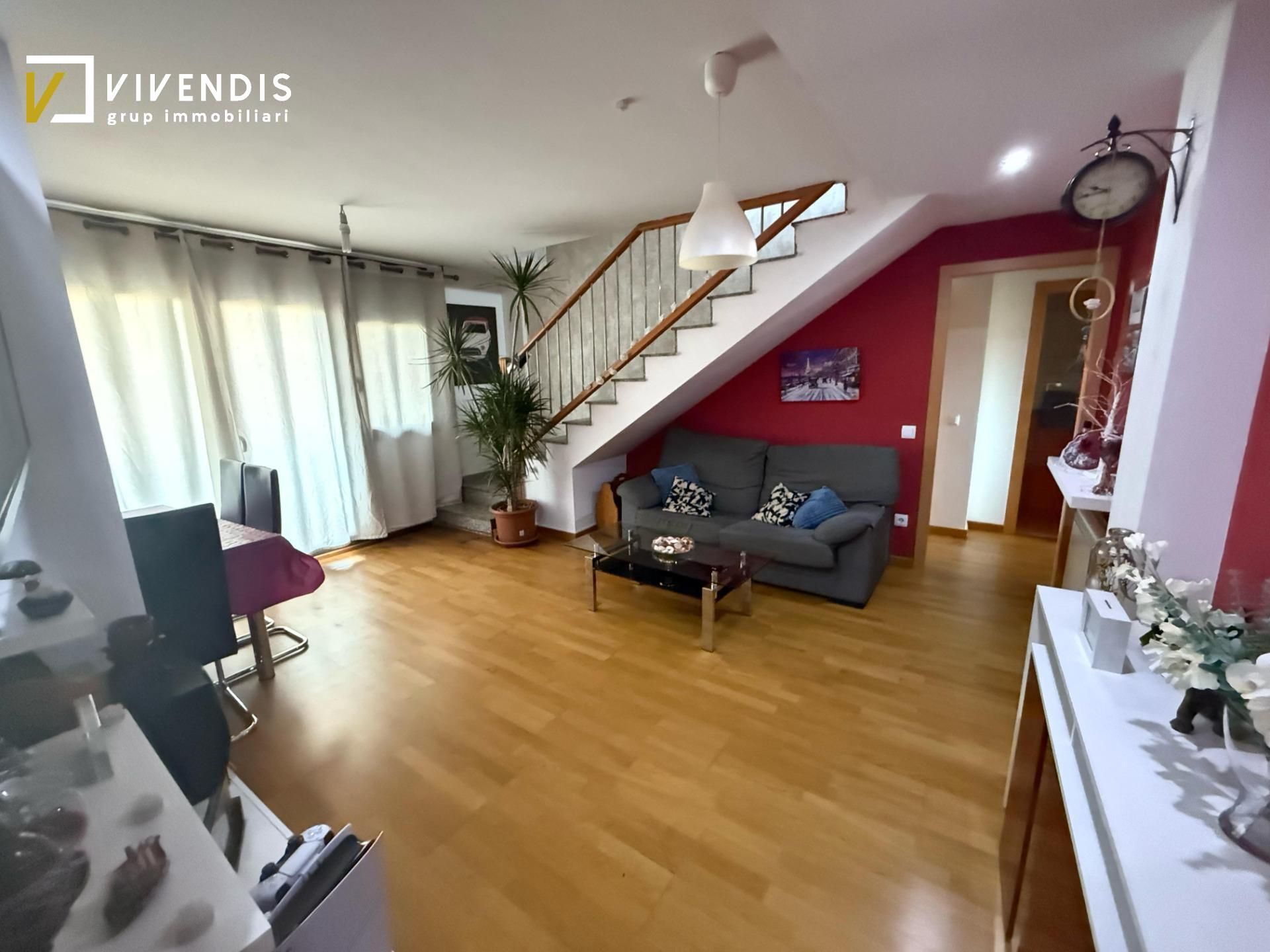 Sala d'estar de Àtic en venda en  Lleida Capital amb Calefacció, Terrassa i Traster
