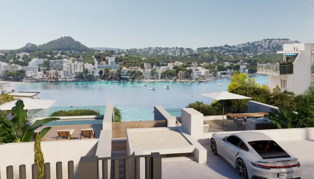 Terraza de Casa o chalet en venta en Calvià con Aire acondicionado, Calefacción y Jardín privado