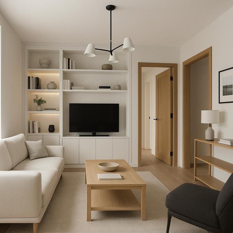 Sala de estar de Piso en venta en A Coruña Capital  con Calefacción
