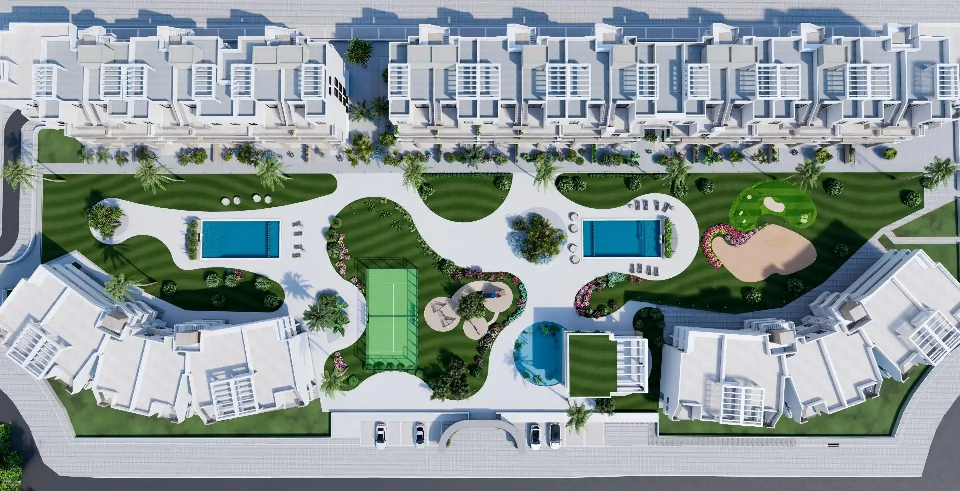 Vista exterior de Apartamento en venta en Guardamar del Segura con Aire acondicionado, Calefacción y Jardín privado