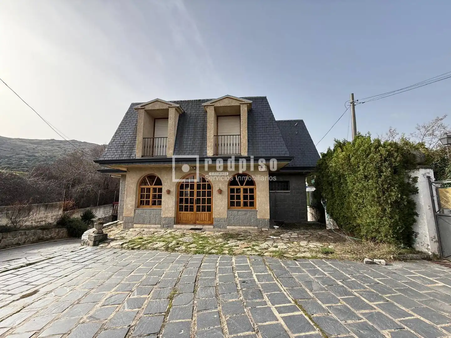 Exterior view of Houses for sale in Otero de Herreros  with Heating and Terrace