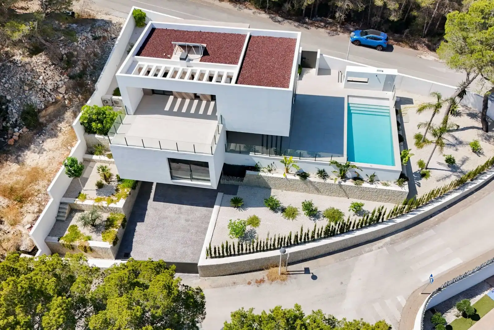 Vista exterior de Casa o chalet en venta en Moraira con Aire acondicionado, Calefacción y Terraza