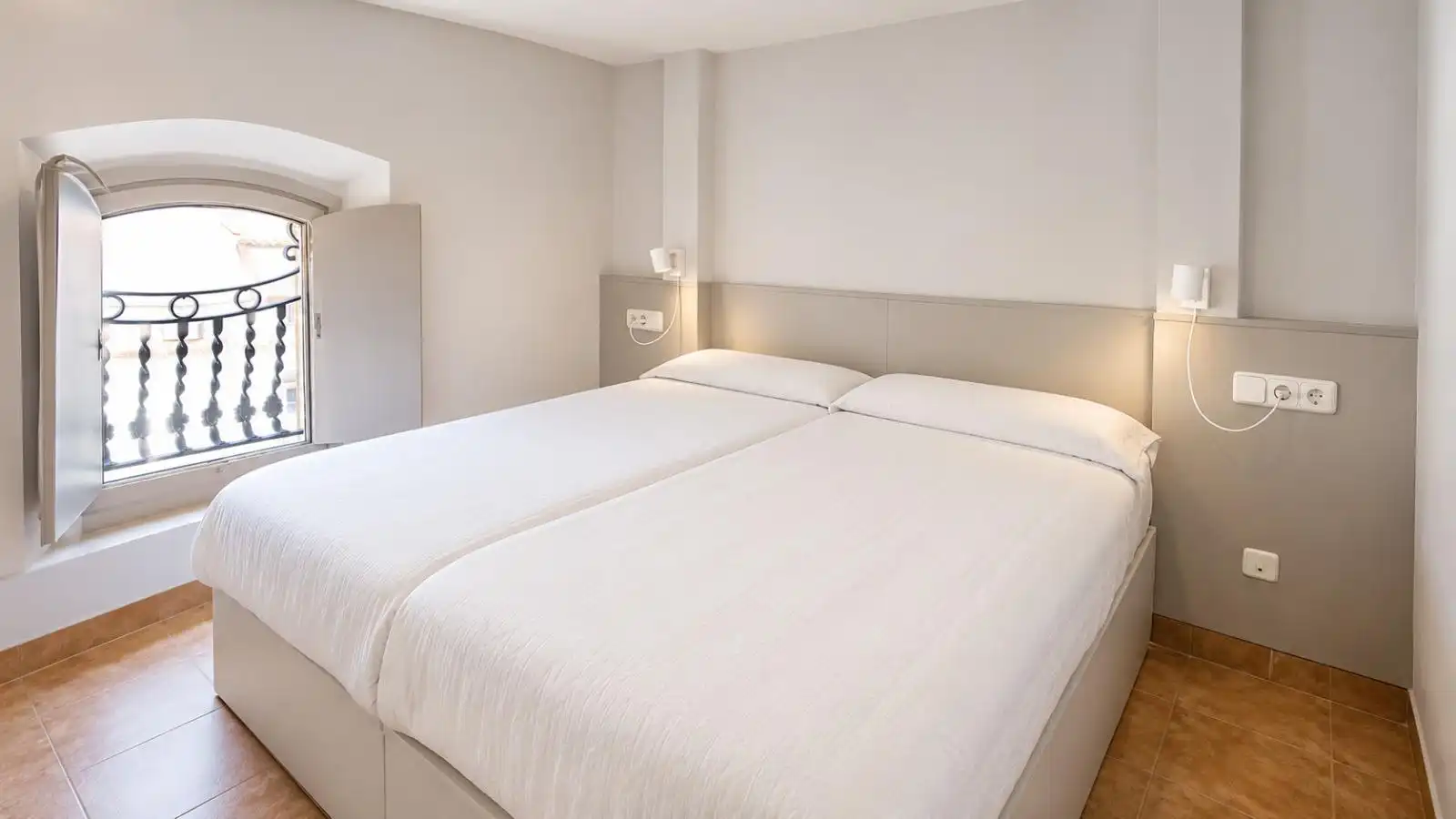 Bedroom of Apartments for rent in Tossa de Mar  with Air Conditioner, Heating and Parquet flooring