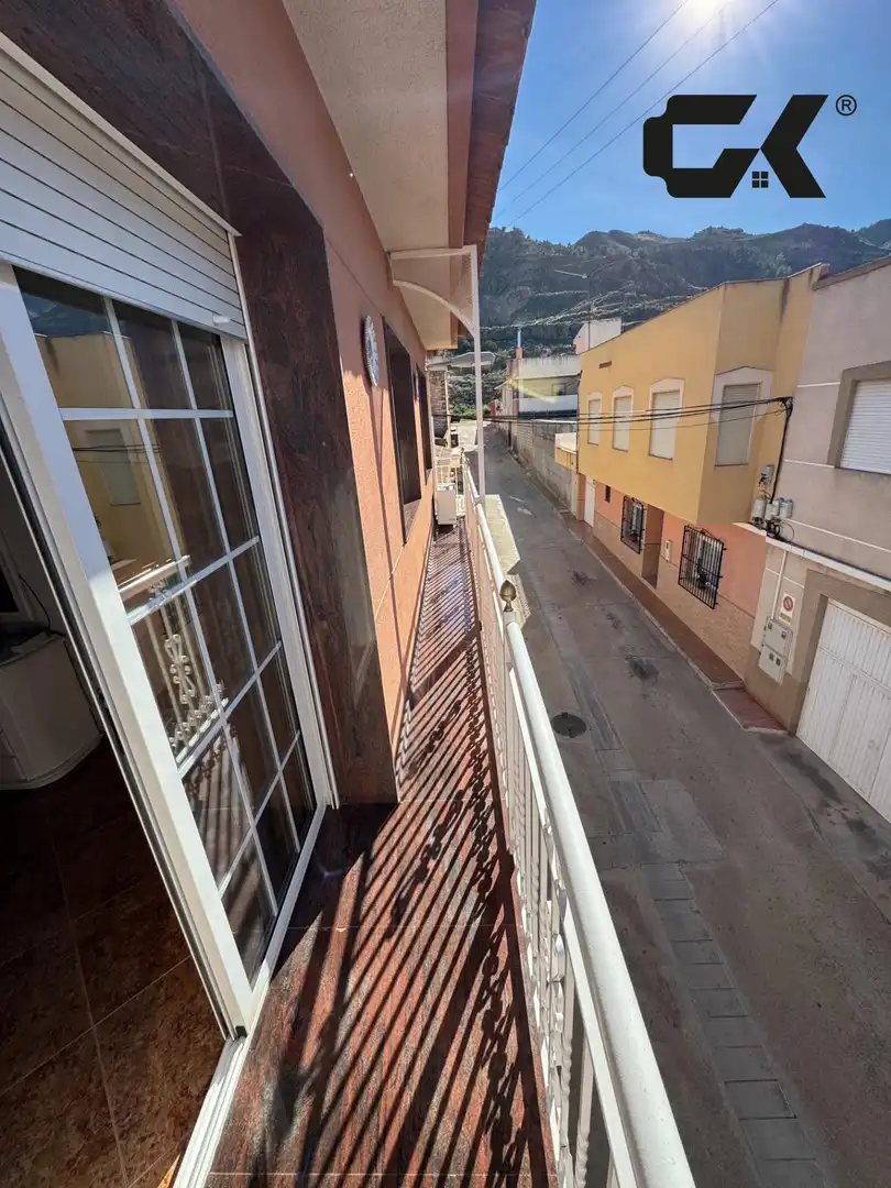 Vista exterior de Casa adosada en venta en Murcia