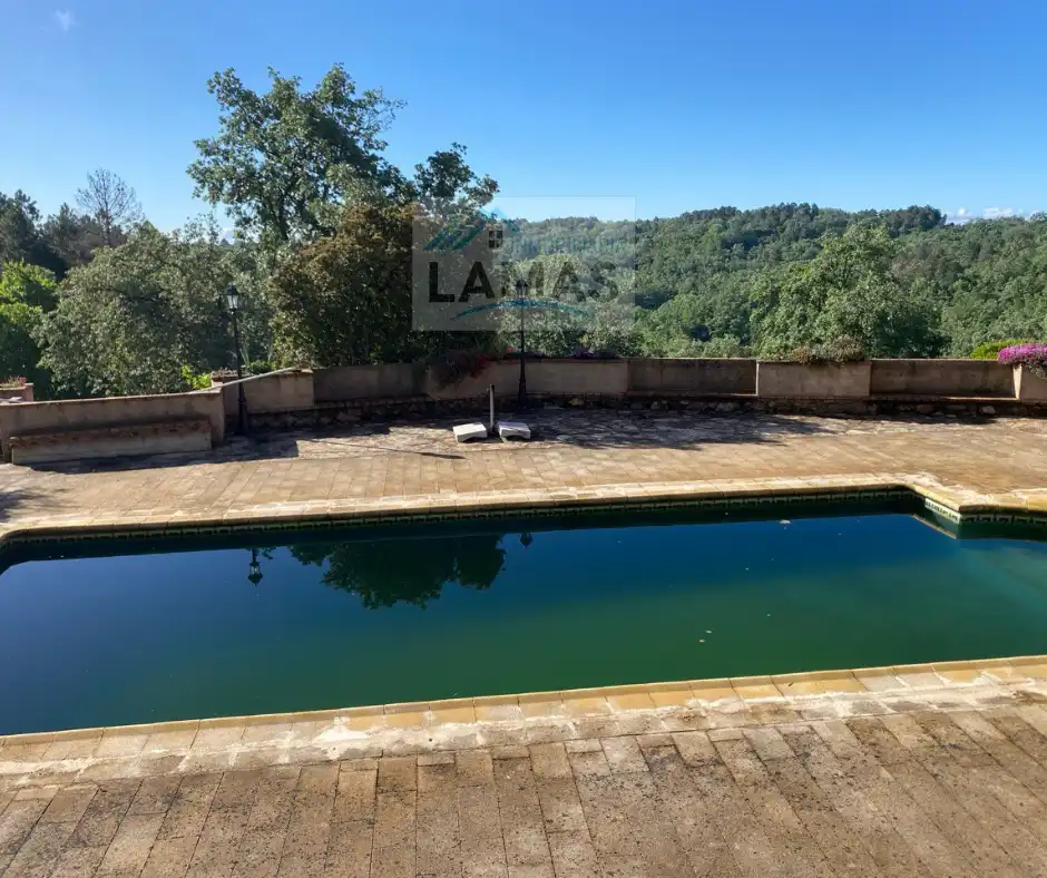 Piscina de Finca rústica en venta en Valverde de la Vera con Jardín privado, Terraza y Piscina