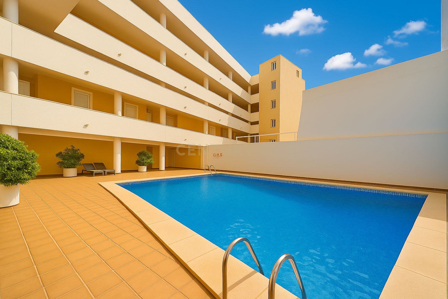 Swimming pool of Flat for sale in Calpe / Calp  with Heating, Terrace and Swimming Pool