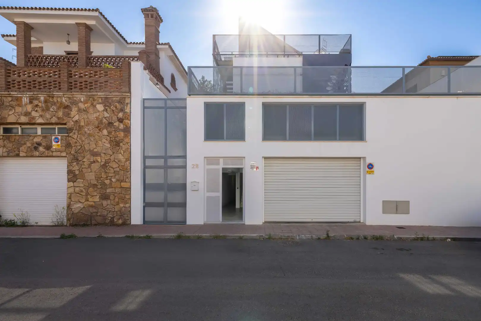 Exterior view of Houses for sale in Málaga  with Air Conditioner, Heating and Private garden