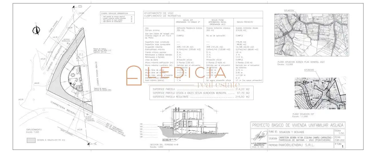 Residential for sale in Carretera Beirán, Comesaña - Matamá
