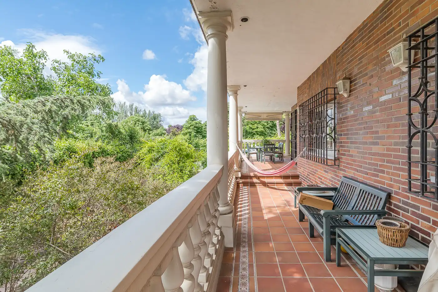 Terrassa de Casa o xalet en venda en Pozuelo de Alarcón amb Aire condicionat, Jardí privat i Parquet