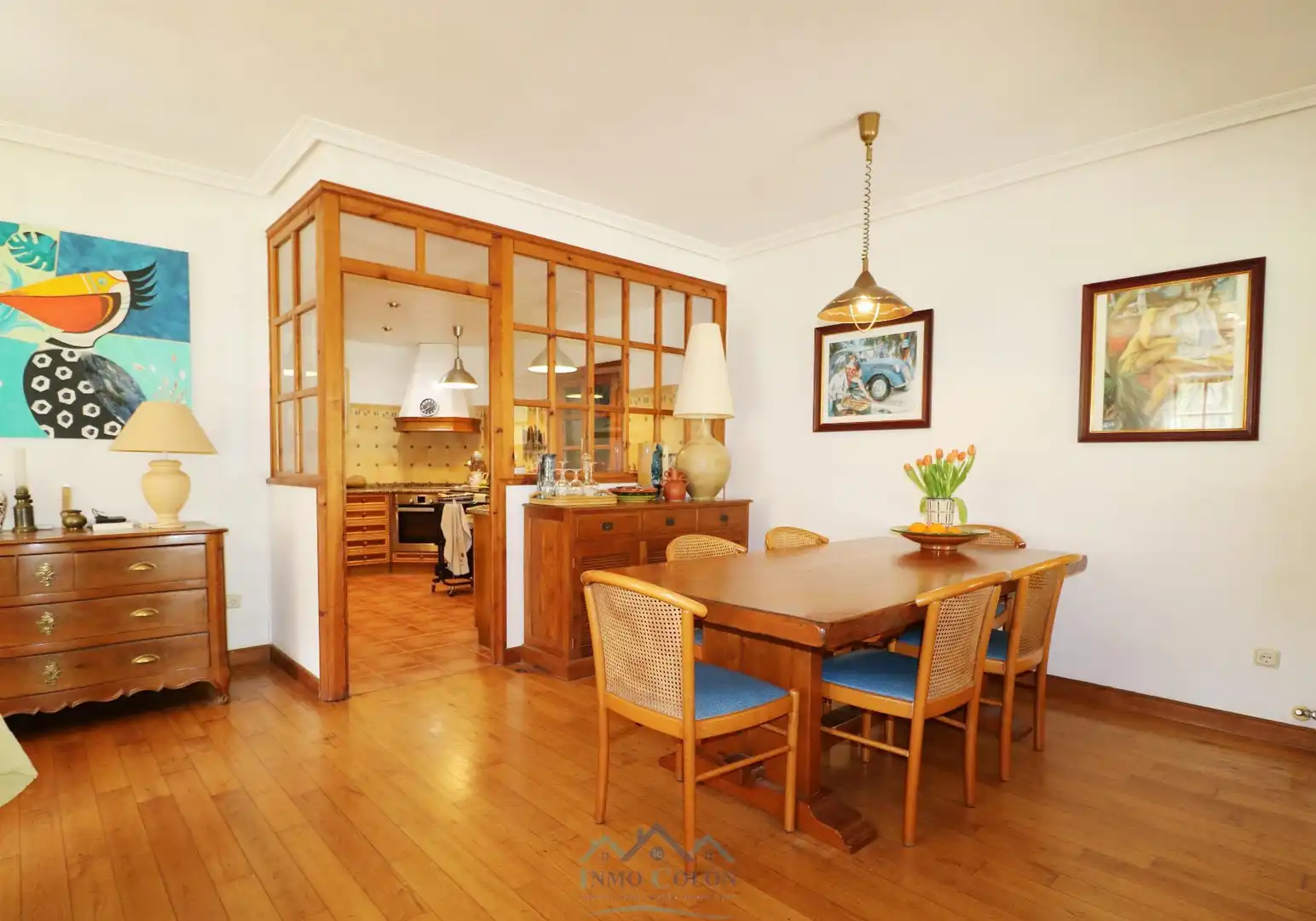 Dining room of Houses for sale in Etxalar  with Heating, Terrace and Storage room
