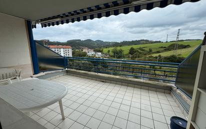 Terrace of Duplex for sale in Zumaia  with Heating, Terrace and Furnished