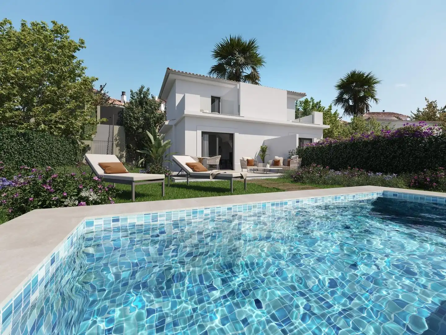 Piscina de Casa o chalet en venta en Manacor con Aire acondicionado, Calefacción y Jardín privado