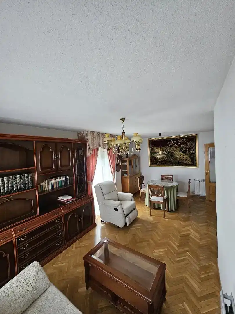Sala d'estar de Pis en venda en Ávila Capital amb Balcó