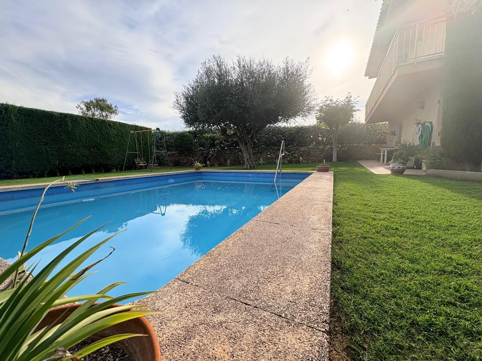 Piscina de Casa o xalet en venda en Jorba amb Calefacció, Jardí privat i Terrassa