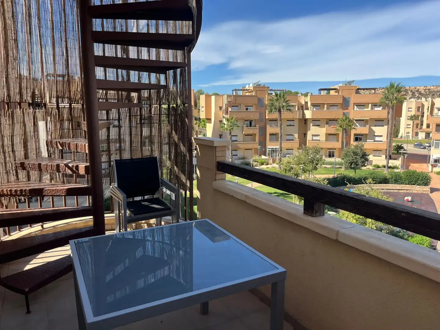 Terrasse von Dachboden zur Miete in Murcia mit Klimaanlage, Heizung und Terrasse